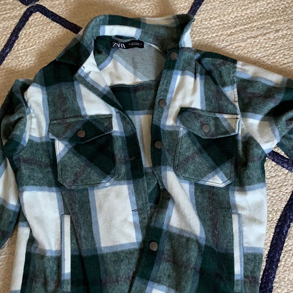 Zara winter flannel